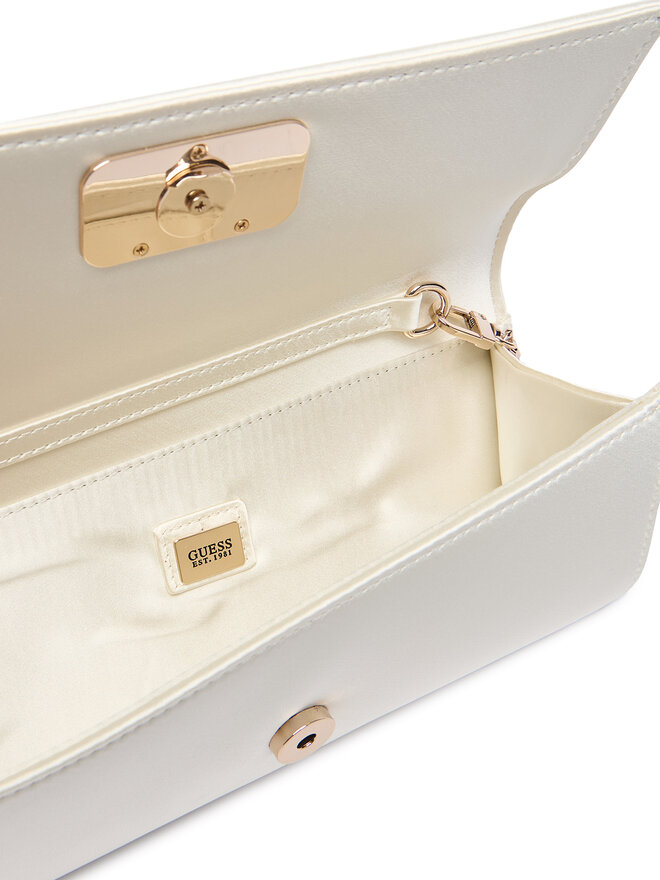 Guess Handtasche Guess Zalina Mini HWSG93 50720 Écru
