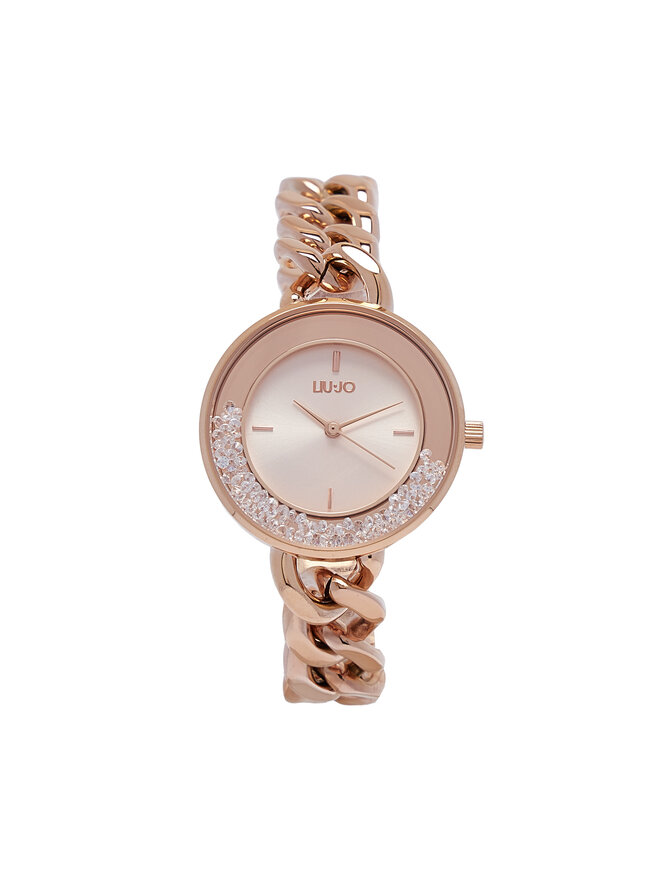 Liu Jo Ceas Liu Jo Dancing Chain TLJ2242 Placat cu aur roz