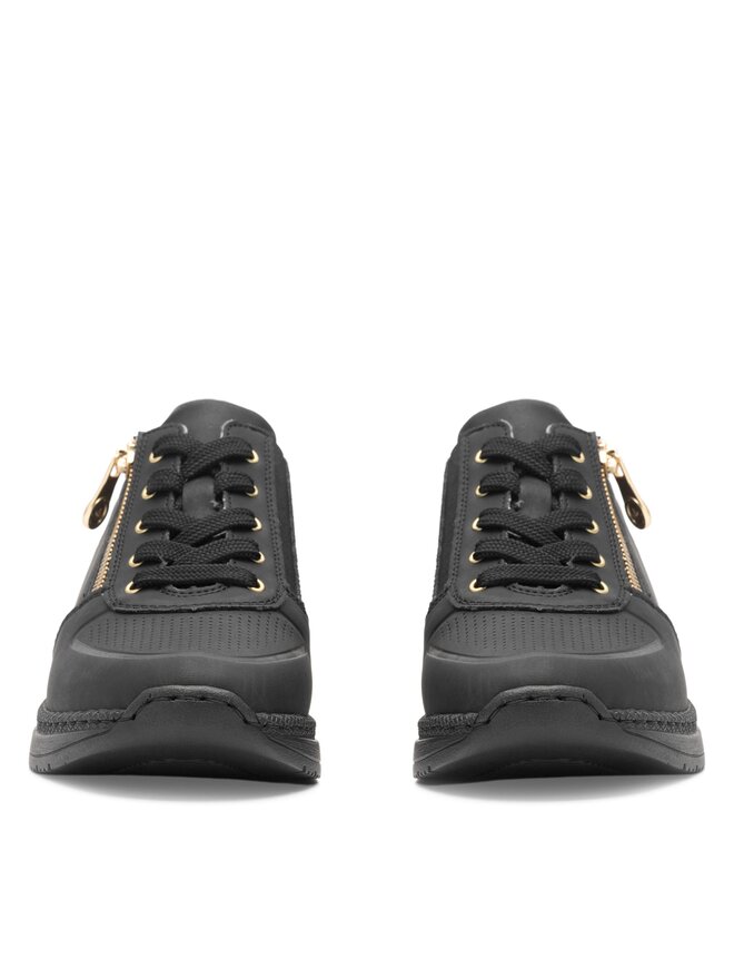 Rieker Sneakersy Rieker N4305-00 Černá