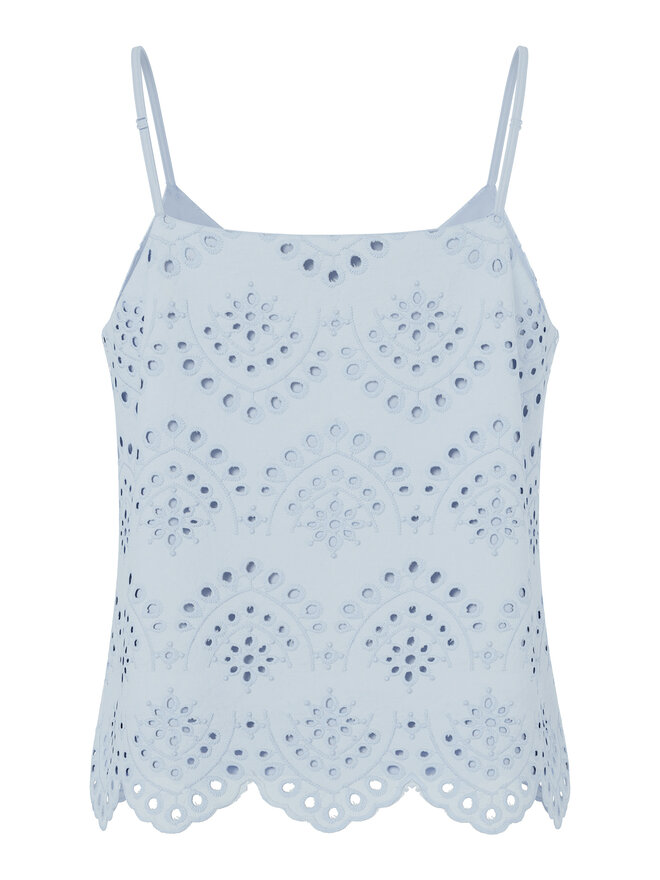 Pieces Pieces Top Vilde 17156563 Svijetloplava Regular Fit