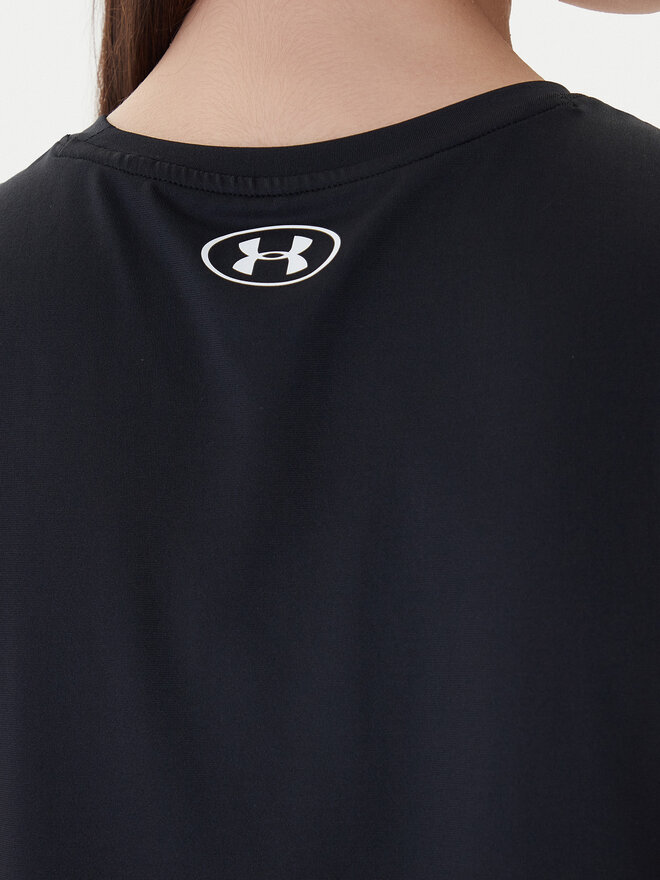 Under Armour Under Armour Top Rush Energy Crop Tank 1383654-001 Negro Loose Fit