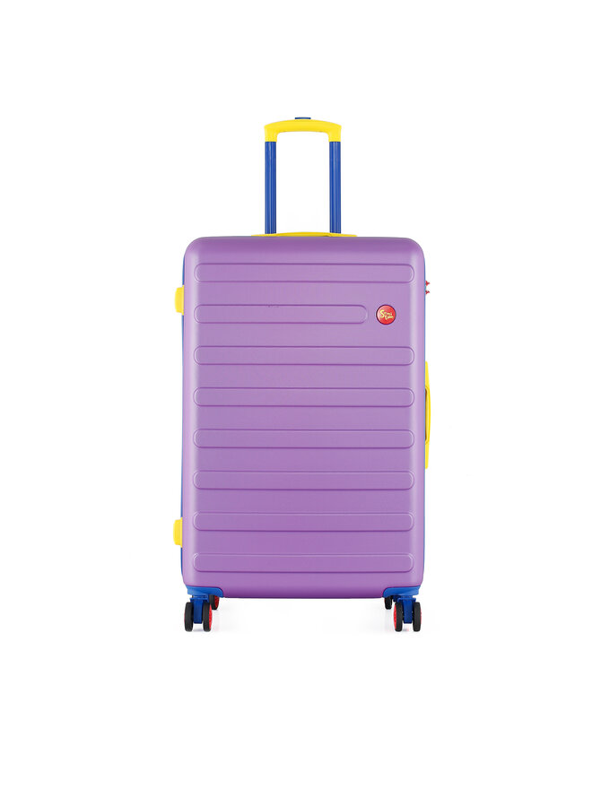 Semi Line Голям куфар Semi Line T5845-3 Виолетов