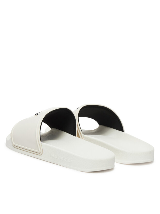 KARL LAGERFELD Şlapi KARL LAGERFELD KL70005 Alb