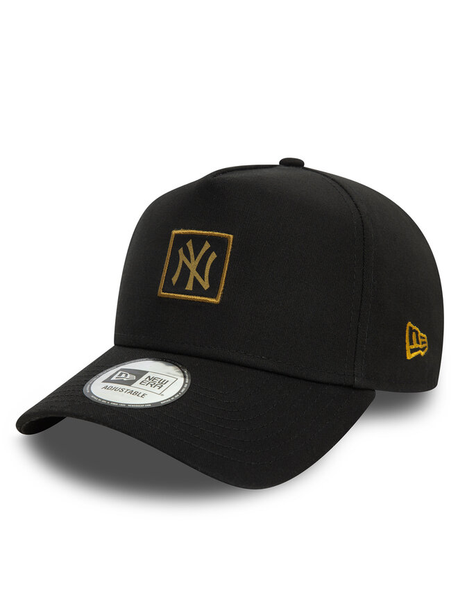 New Era Czapka z daszkiem New Era Metallic Patch New York Yankees 9FORTY E-Frame 60580701 Czarny