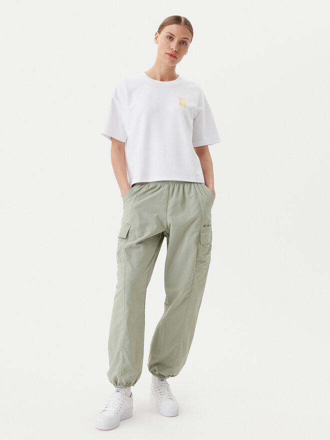 Fila Fila Футболка Lisakovsk FAW1044 Білий Loose Fit