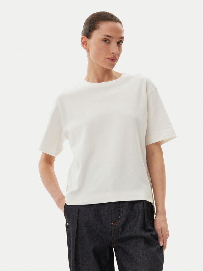 Weekend Max Mara Weekend Max Mara Футболка 2515941042650 Білий Regular Fit