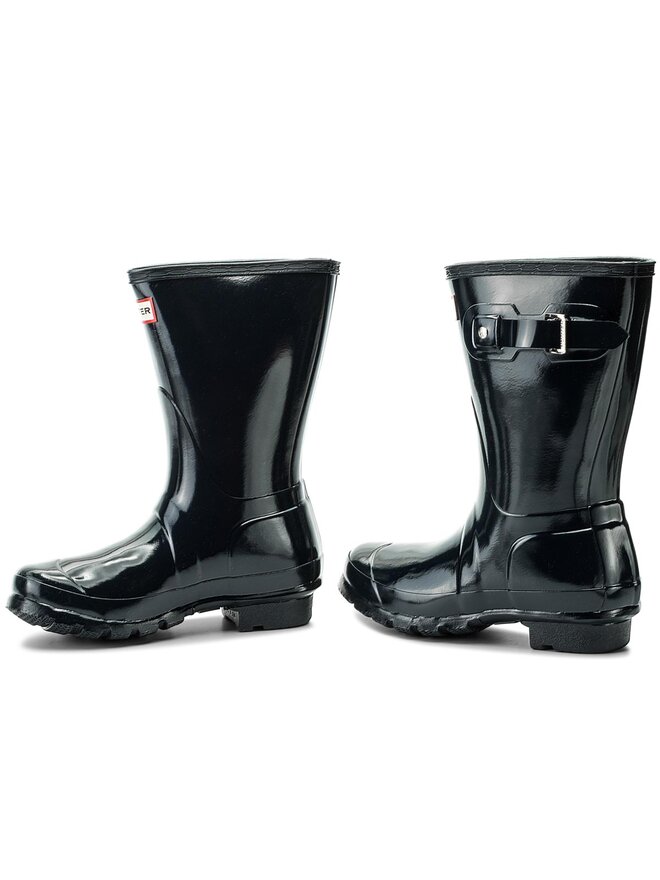 Hunter Гумові чоботи Hunter Org Short Gloss WFS1000RGL Cиній