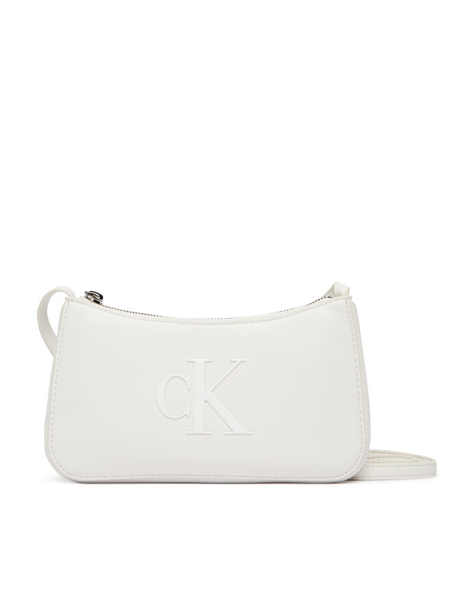 Calvin Klein Handtasche Calvin Klein Bold Ck Mini Bag LV04F1125G Weiß