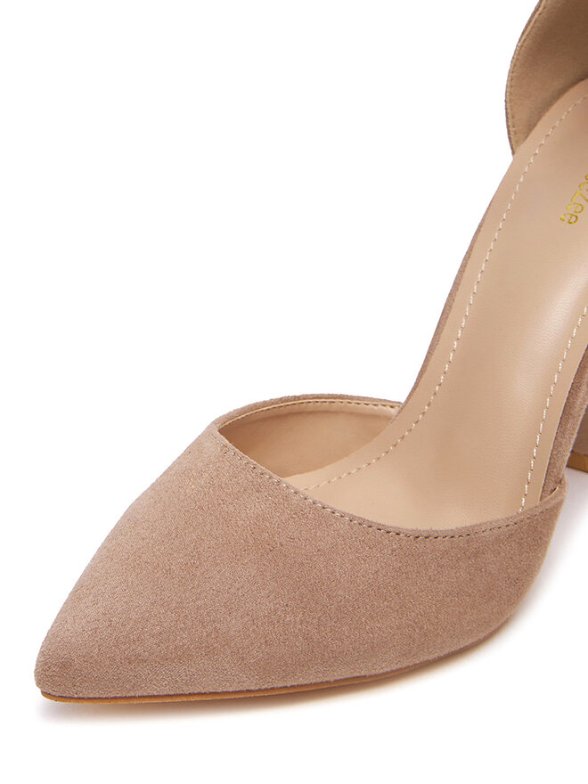 DeeZee Pumps DeeZee K539 Beige