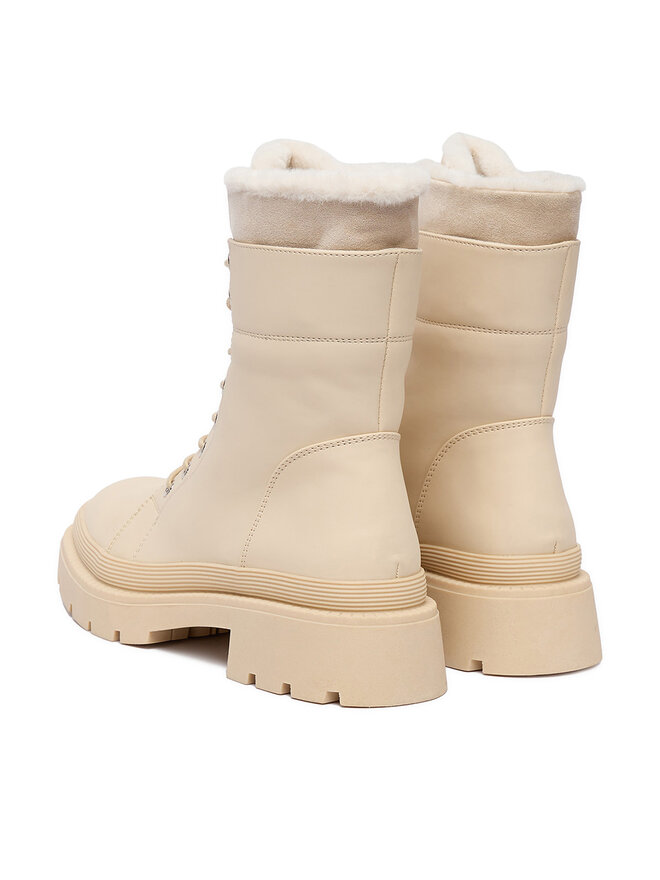 DeeZee Botines planos DeeZee 13096-19 Beis