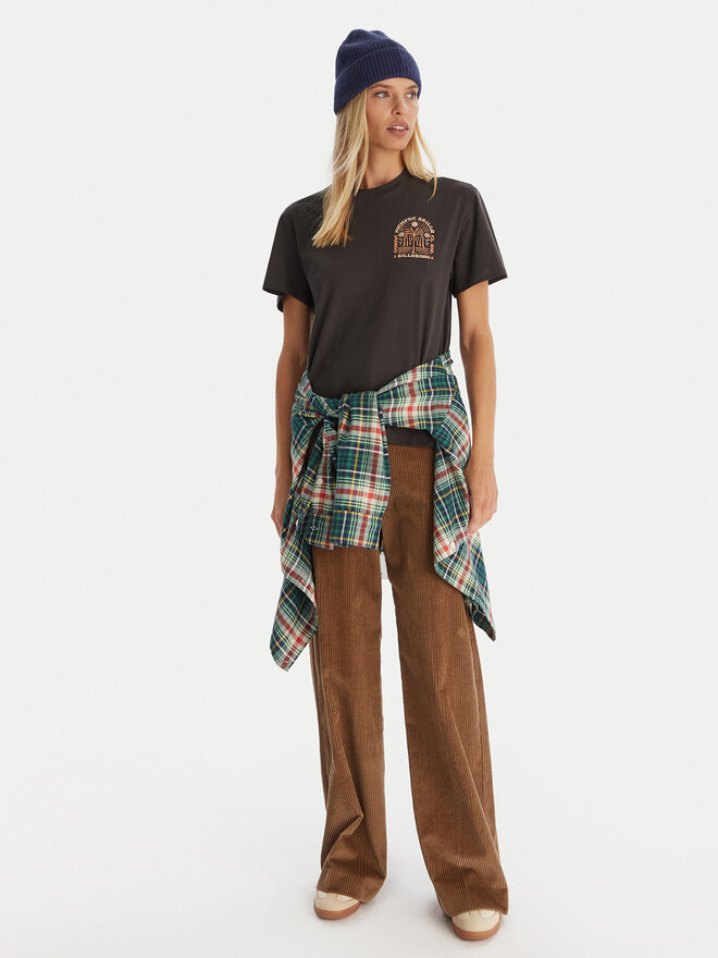 Billabong Billabong Póló EBJZT00496 Fekete Oversize