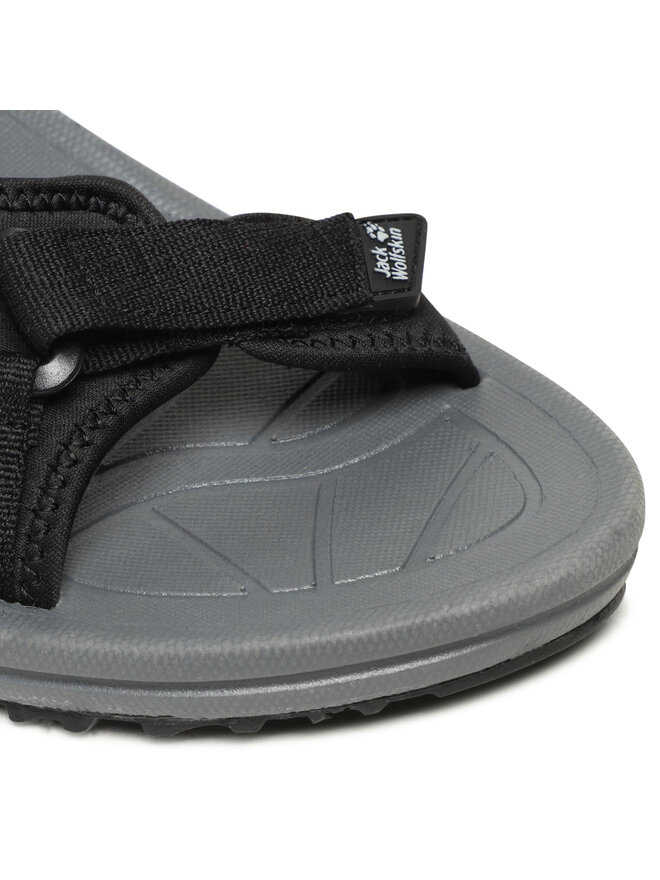 Jack Wolfskin Sandały Jack Wolfskin Wave Breaker M 4052011 Czarny