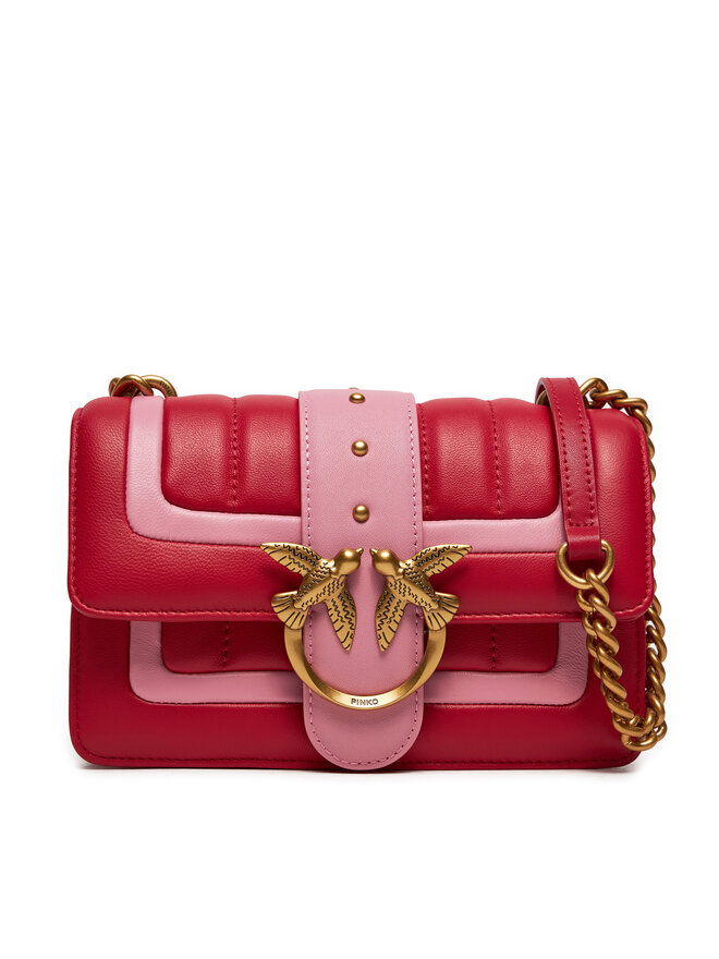 Bolso Pinko Love One Mini Cl Single Side PE 24 PLTT 102824 A1F1 Rojo zapatos.es