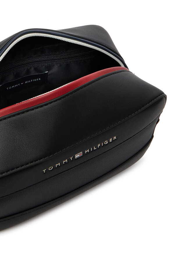 Tommy Hilfiger Kosmetiktasche Tommy Hilfiger Th Foundation Washbag AM0AM14161 Schwarz