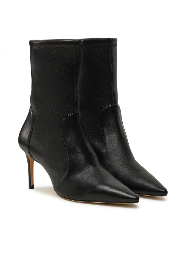 Stuart Weitzman Боти Stuart Weitzman Stuart 85 Str Bootie SB657 Черен