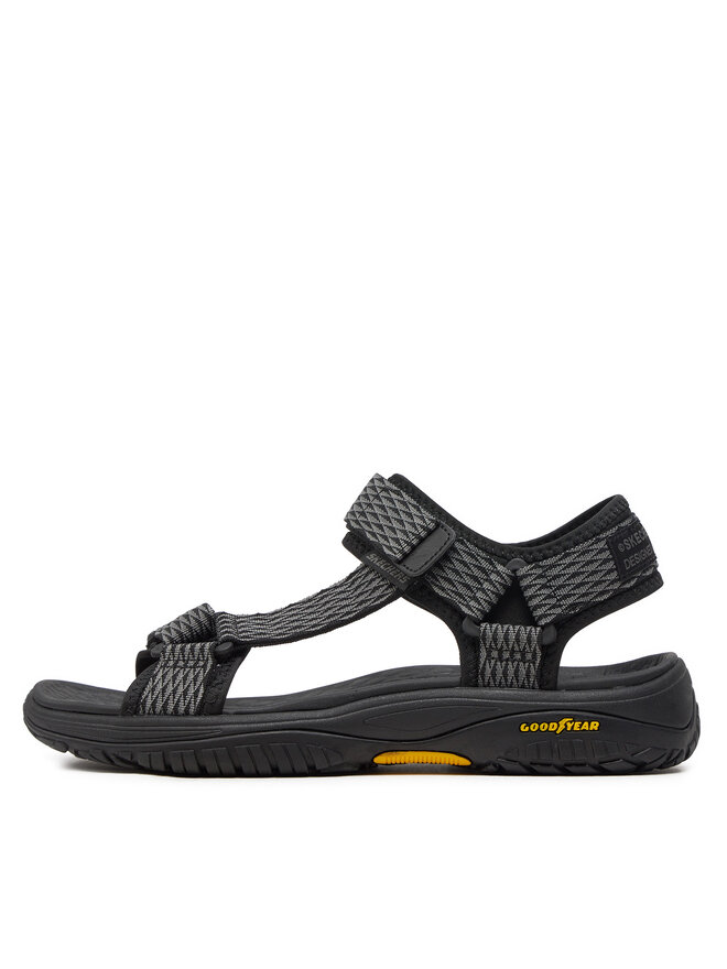 Skechers Sandalen Skechers Lomell-Rip Tide 204351/BKGY Schwarz