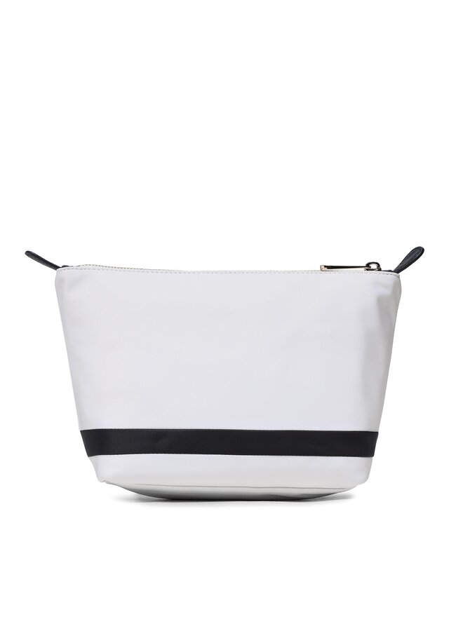 Kosmetiktasche Tommy Hilfiger Poppy Washbag Stripes AW0AWI4780 WeiB eschuhe