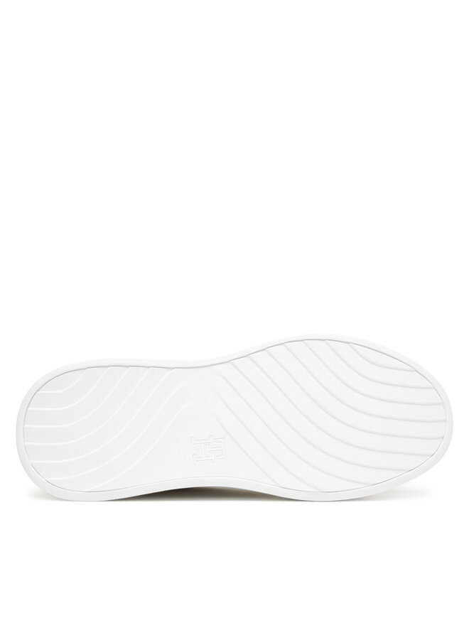 Tommy Hilfiger Αθλητικά Tommy Hilfiger Monogram Platform Snk FW0FW09155 Εκρού