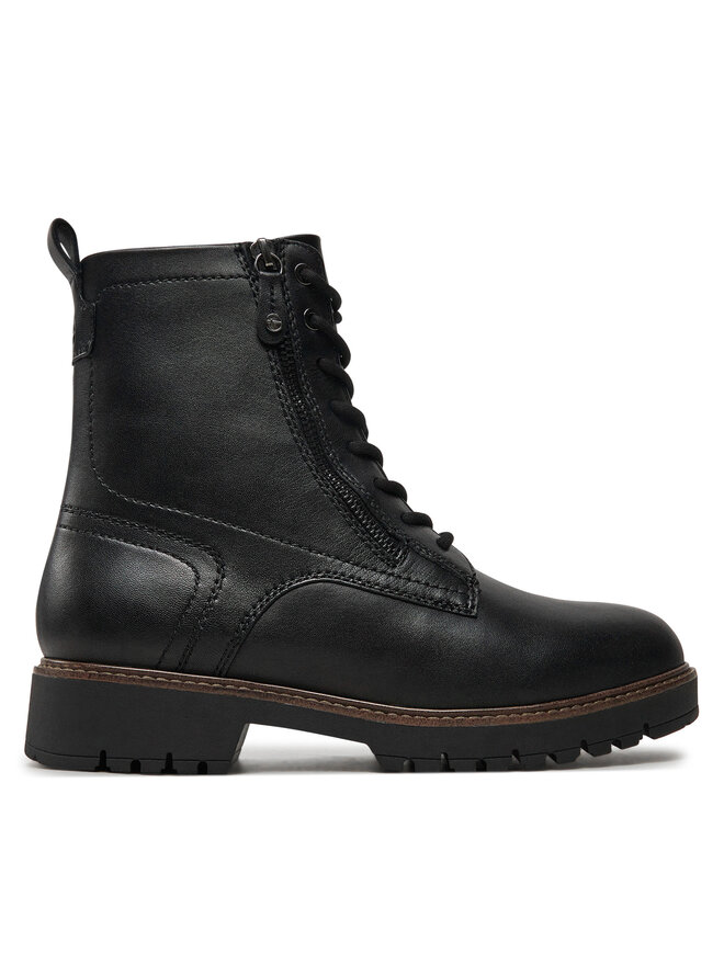 Tamaris Schnürschuhe Tamaris 1-25207-43 Schwarz