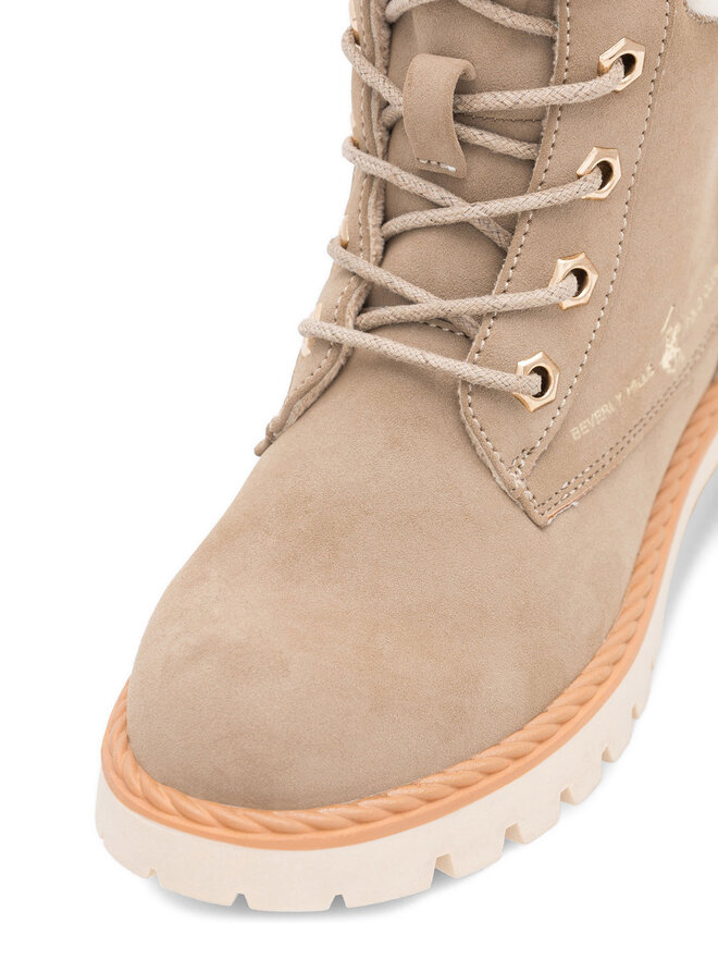 Beverly Hills Polo Club Schnürstiefeletten Beverly Hills Polo Club CS6135-02 Beige
