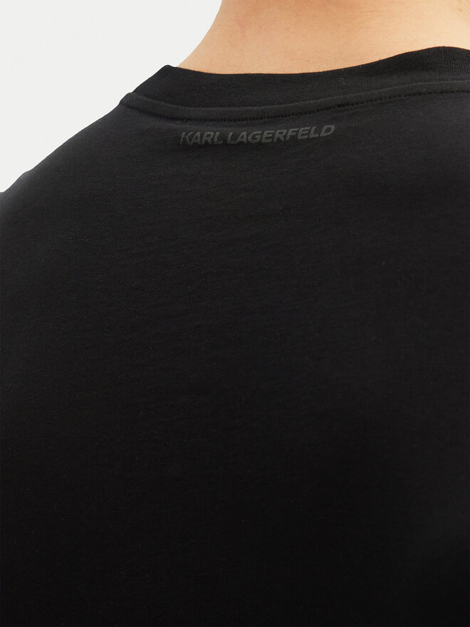 KARL LAGERFELD KARL LAGERFELD T-Shirt 755073 552251 Μαύρο Regular Fit