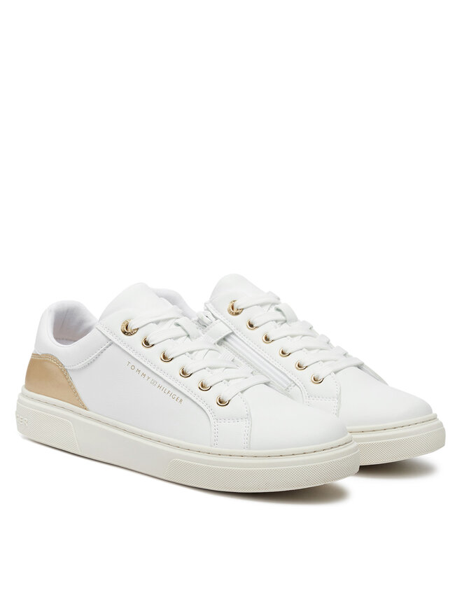 Tommy Hilfiger Sneakers Tommy Hilfiger Low Cut Lace-Up Sneaker TA9-33539-1351 S Alb