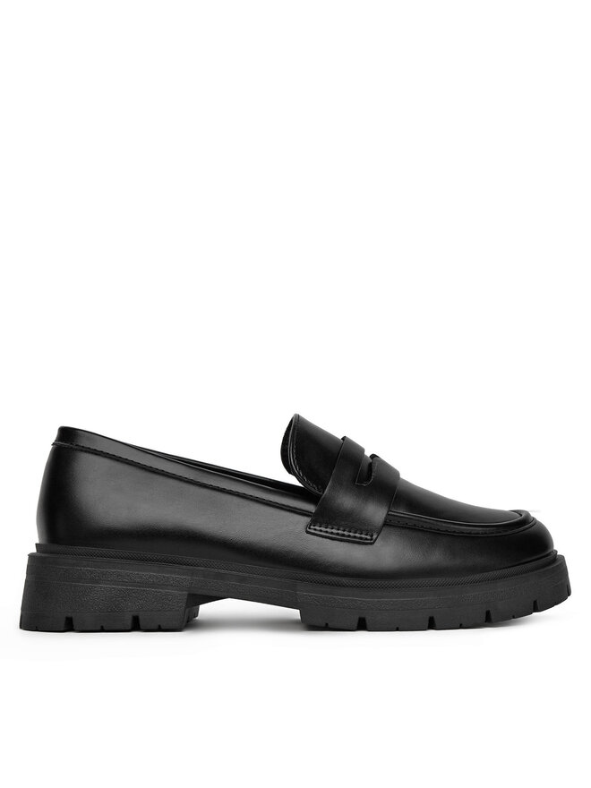 DeeZee Loafersy DeeZee 8-124-2 Czarny