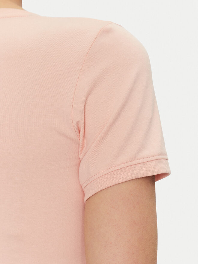 Guess Guess T-shirt W2YI45 J1314 Narančasta Slim Fit