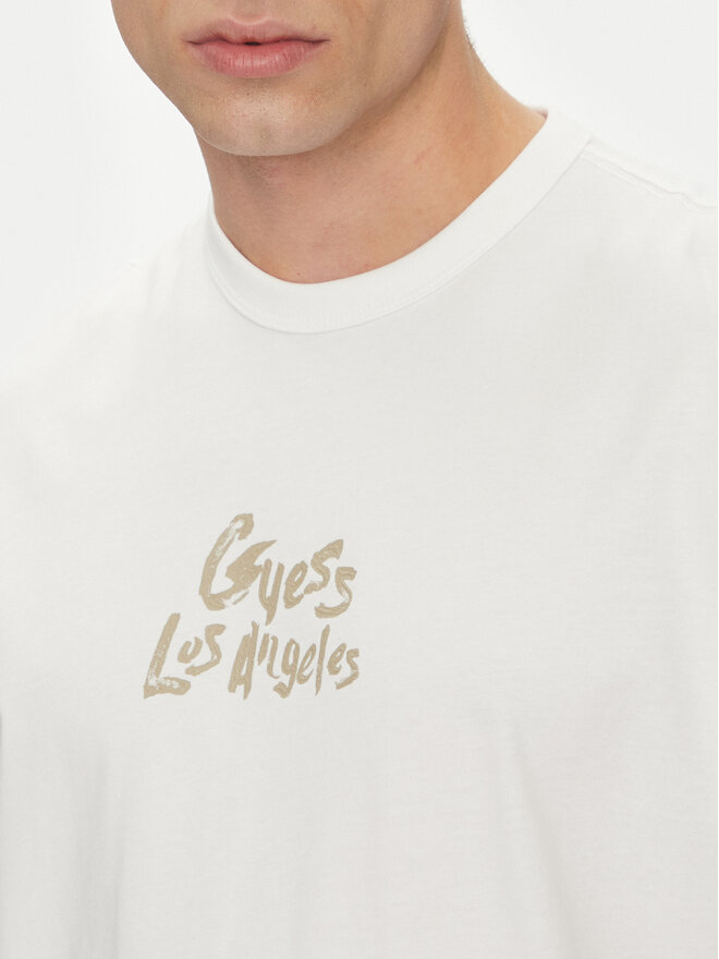 Guess Guess Marškinėliai 172901 Balta Classic Fit