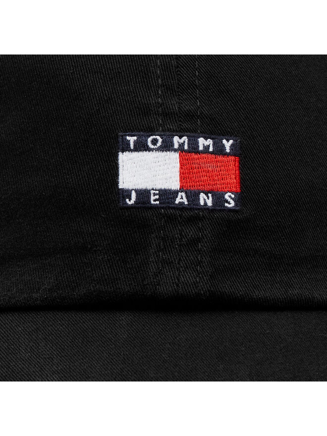 Tommy Jeans Czapka z daszkiem Tommy Jeans Heritage AM0AM12020 Czarny