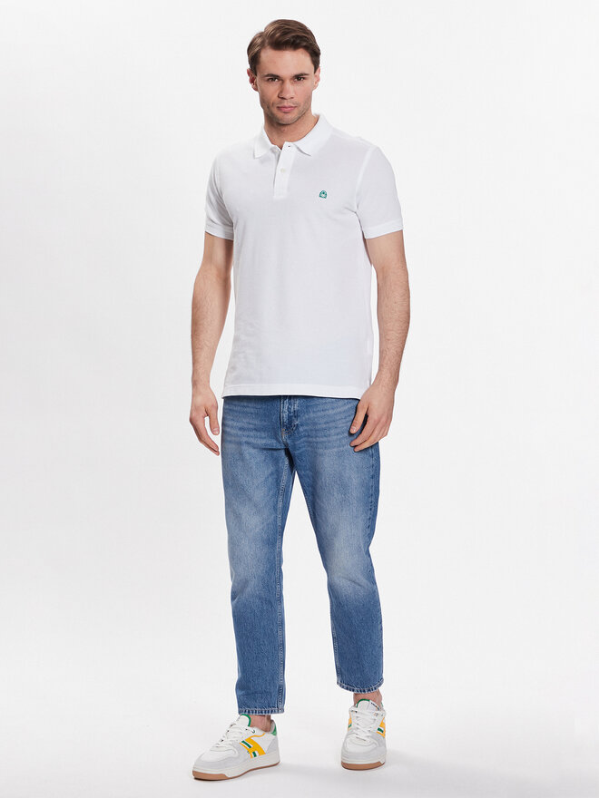 United Colors Of Benetton United Colors Of Benetton Poloshirt 3089J3179 Weiß Regular Fit