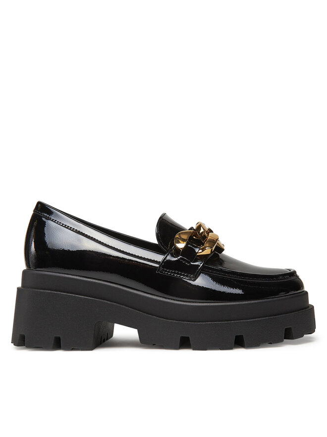 DeeZee Loafersy DeeZee 8-409-1 Czarny