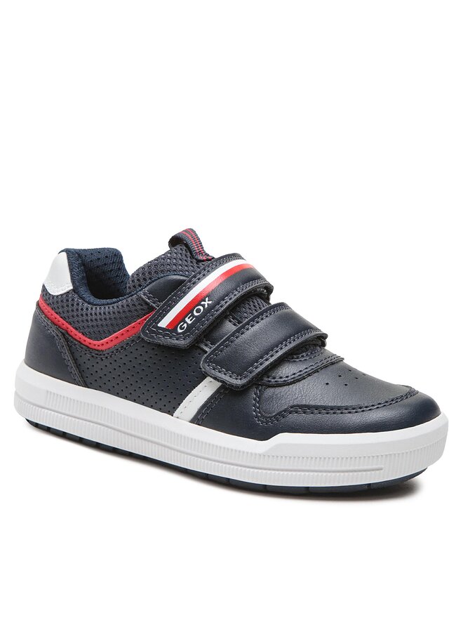 Geox Sneakersy Geox J Arzach Boy J354AA0BC14C0735 S Tmavomodrá