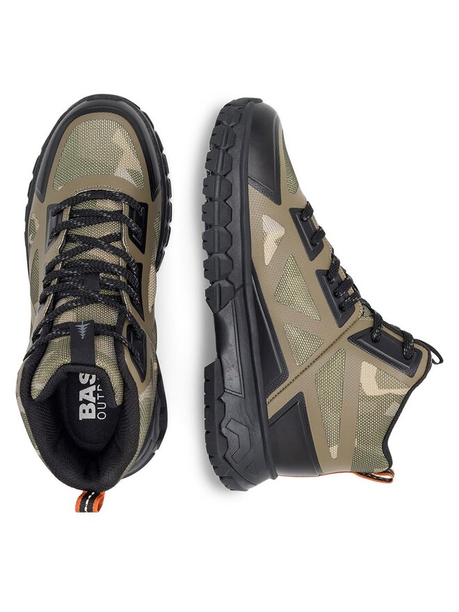 BASS OUTDOOR Schnürstiefeletten BASS OUTDOOR BA22T001 Khakifarben