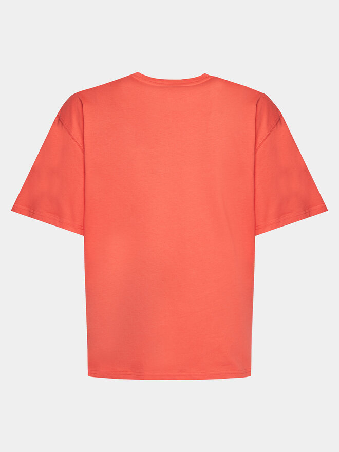 Alpha Industries Alpha Industries Marškinėliai College 146501 Raudona Relaxed Fit