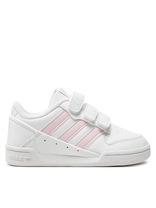 Adidas sneakers for girls white top