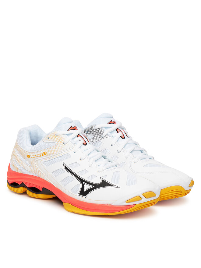 Mizuno Batai uždaroms aikštelėms Mizuno Wave Voltage 2 V1GA2460 Oranžinė