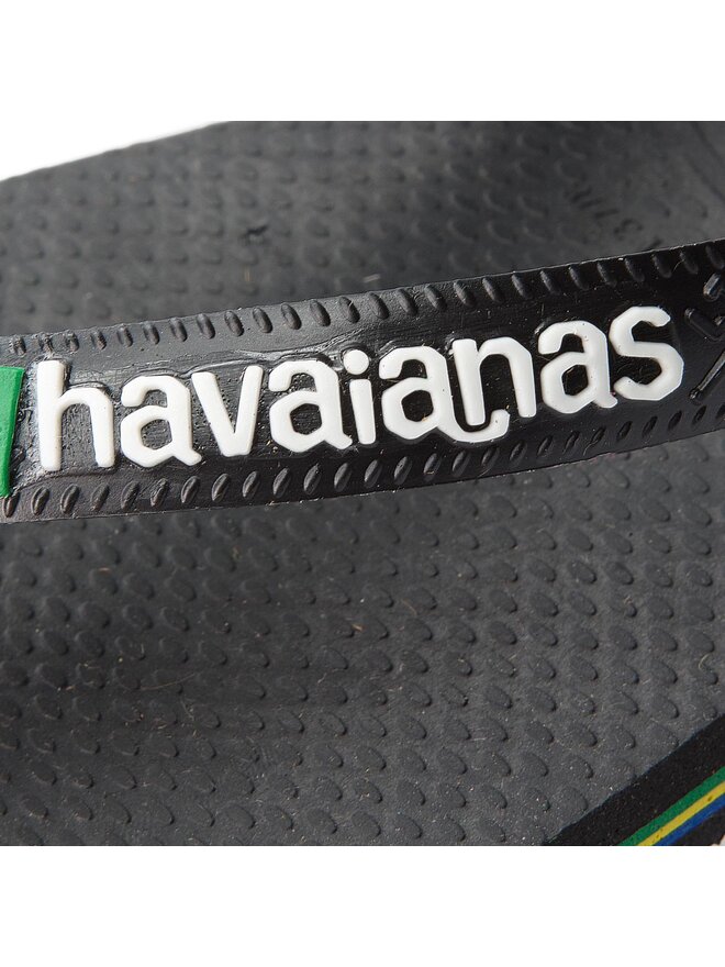 Havaianas Flip-flops Havaianas Brasil Logo 41108501069 Fekete