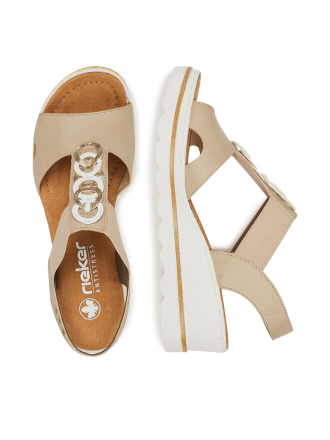 Rieker Sandalias Rieker 67498-62 Beis