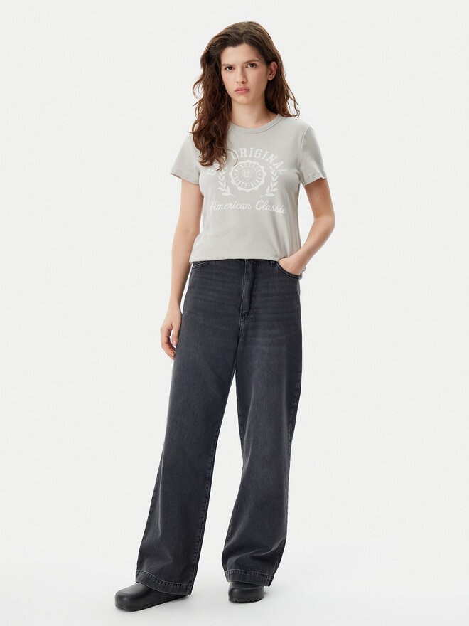 Gap Gap Marškinėliai 723653-08 Smėlio Regular Fit