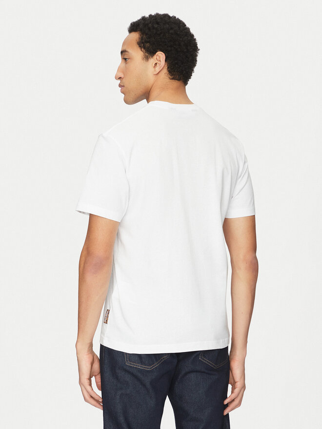 Just Cavalli Just Cavalli Camiseta 78OAHT01 Blanco Regular Fit