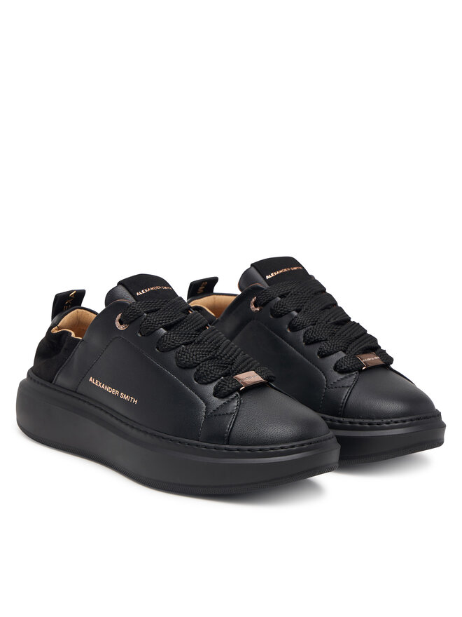 Alexander Smith Sneakers Alexander Smith Wembley Rouched ASBEWAW-0183 Schwarz
