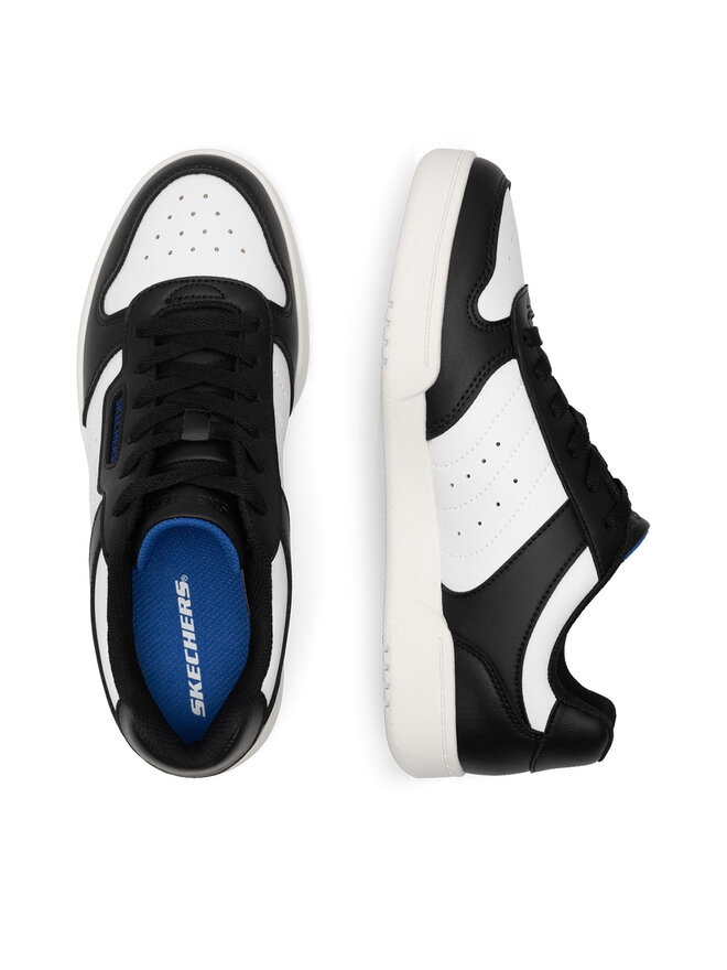 Skechers Сникърси Skechers QUICK STREET 405639L BKW Черен