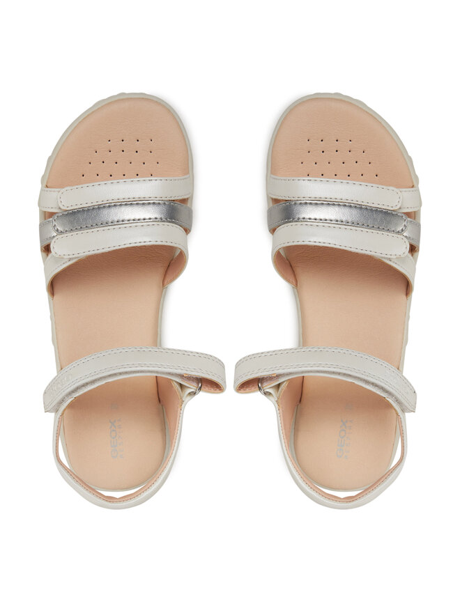 Geox Sandalias Geox J Sandal Haiti Girl J458ZD 000NF C0459 D Blanco