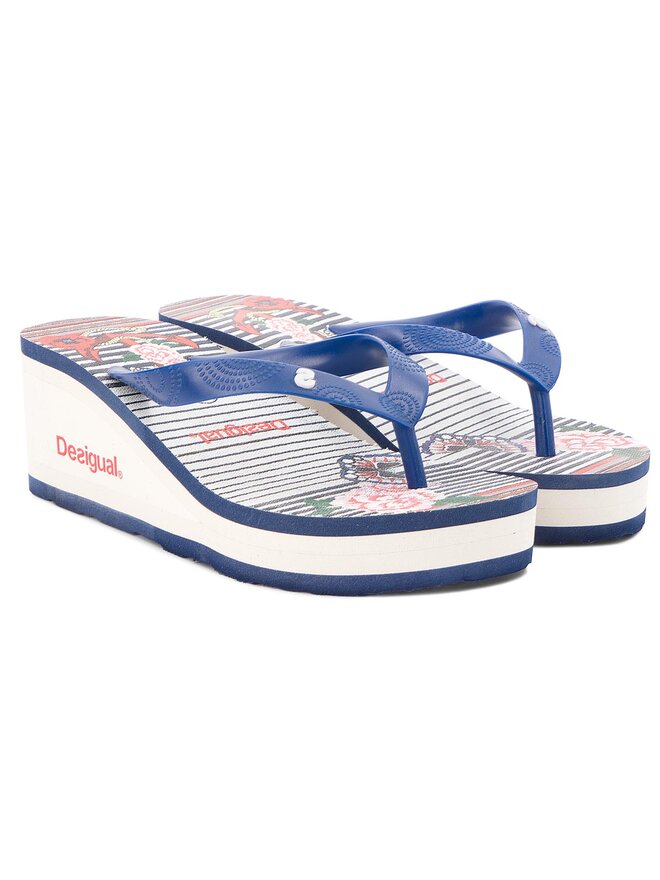 Infradito Desigual Lola Sailor 18SSHF20 Blu scuro escarpe