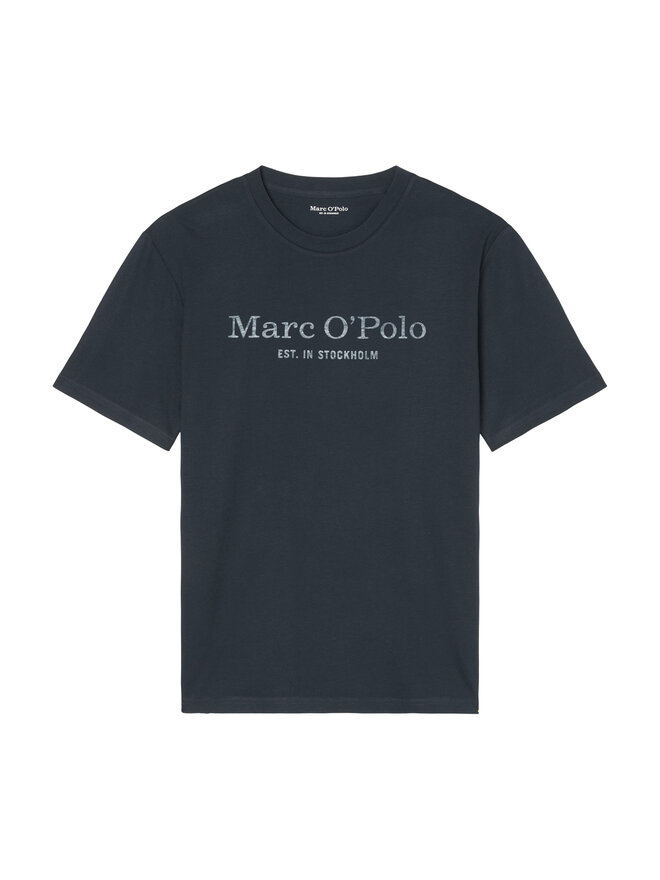 Marc O'Polo Marc O'Polo Marškinėliai B21201251052 Mėlyna Regular Fit