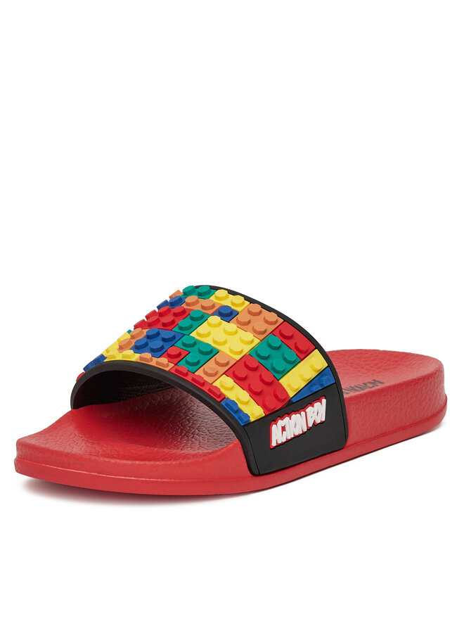 Action Boy Papucs Action Boy P3047043K Piros