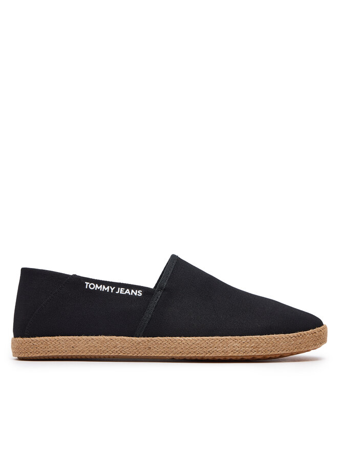 Tommy Jeans Espadryle Tommy Jeans Tjm Espadrille Street EM0EM01386 Czarny
