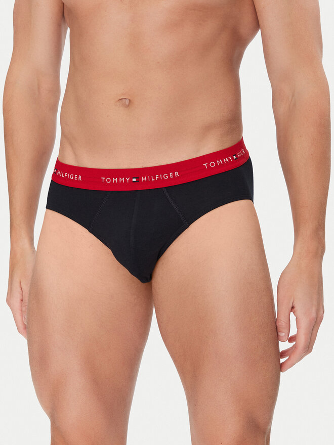 Tommy Hilfiger Tommy Hilfiger Σετ σλιπ 3 τμχ. UM0UM03471 Μαύρο