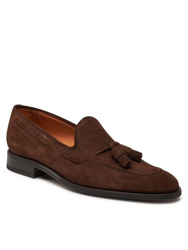Lord Premium Loaferice Lord Premium Tassel 5701 Smeđa